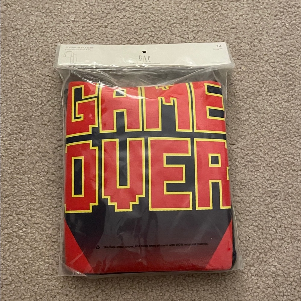 GAP Red and Black Graphic Tee